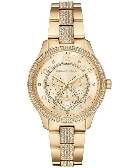 michael kors watch real gold|michael kors gold watch price.